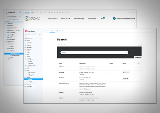 design system in storybook