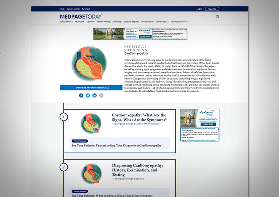 medical journeys condition page